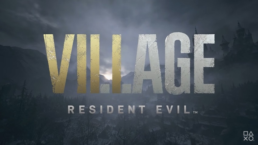 resident evil village logo 3d043