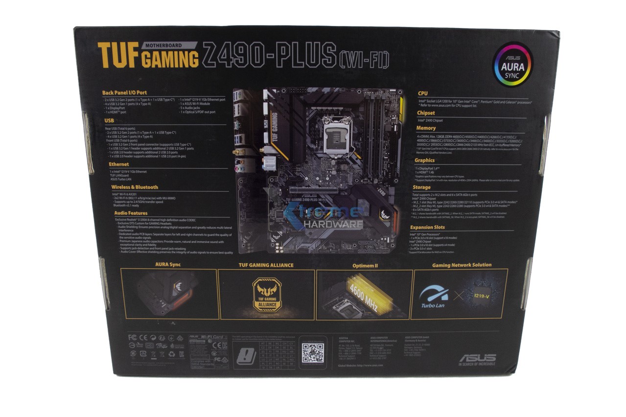ASUS TUF Gaming Z490 PLUS WI FI 2 ec7d1